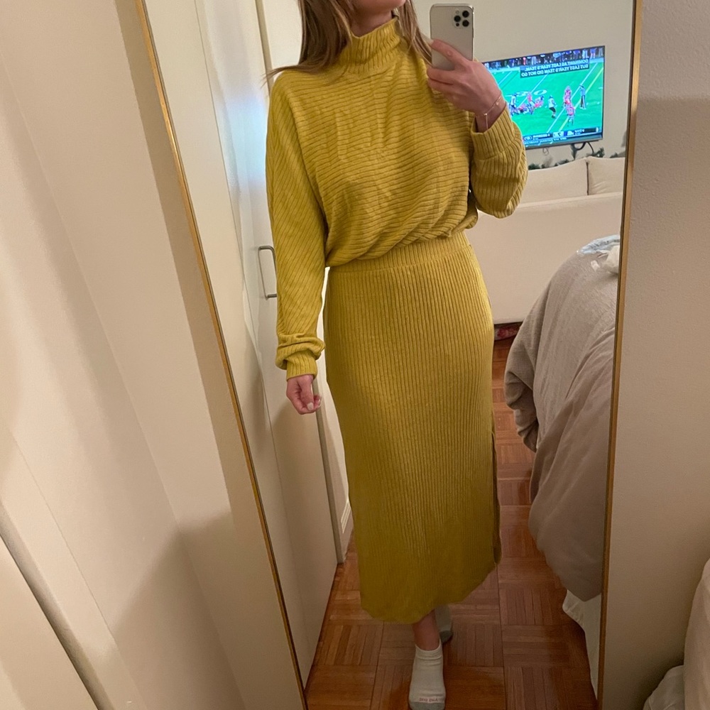 Anthro sweater dress